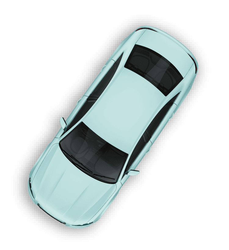 Picture of green car