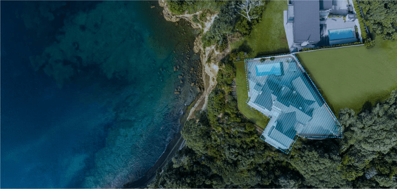 Aerial property view