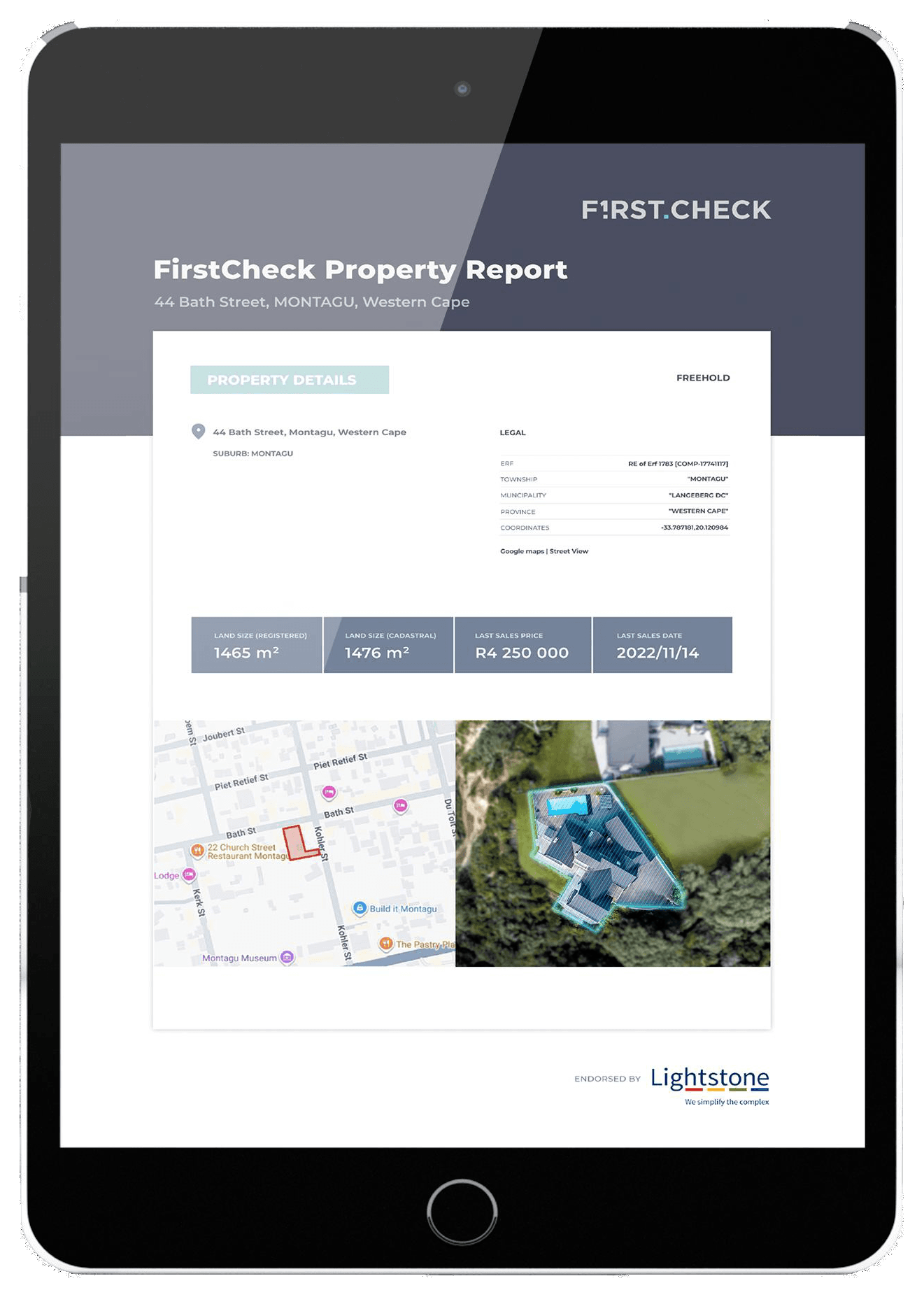 Property report preview